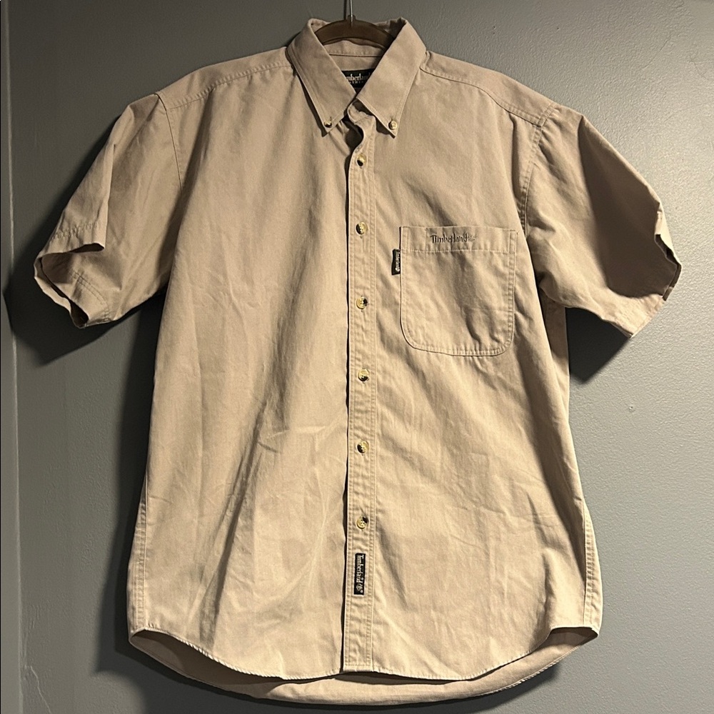 Timberland Short Sleeve Button Down Shirt